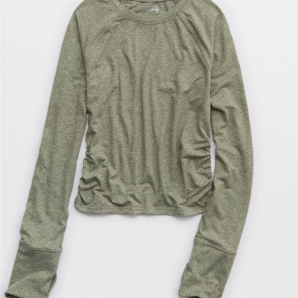 Aerie Offline Sage Long Sleeve Tee